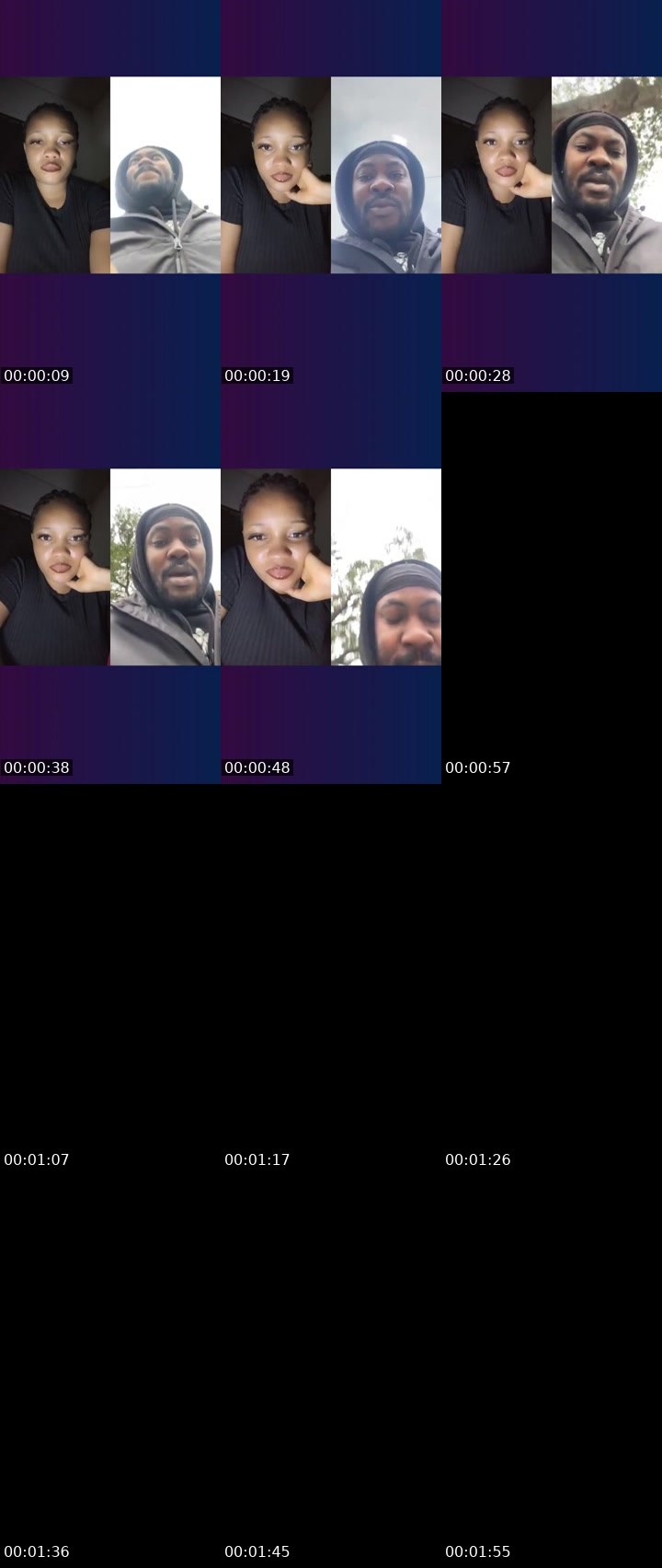 Contact-sheet preview of Vanessa🥰🥰's Liveme recording