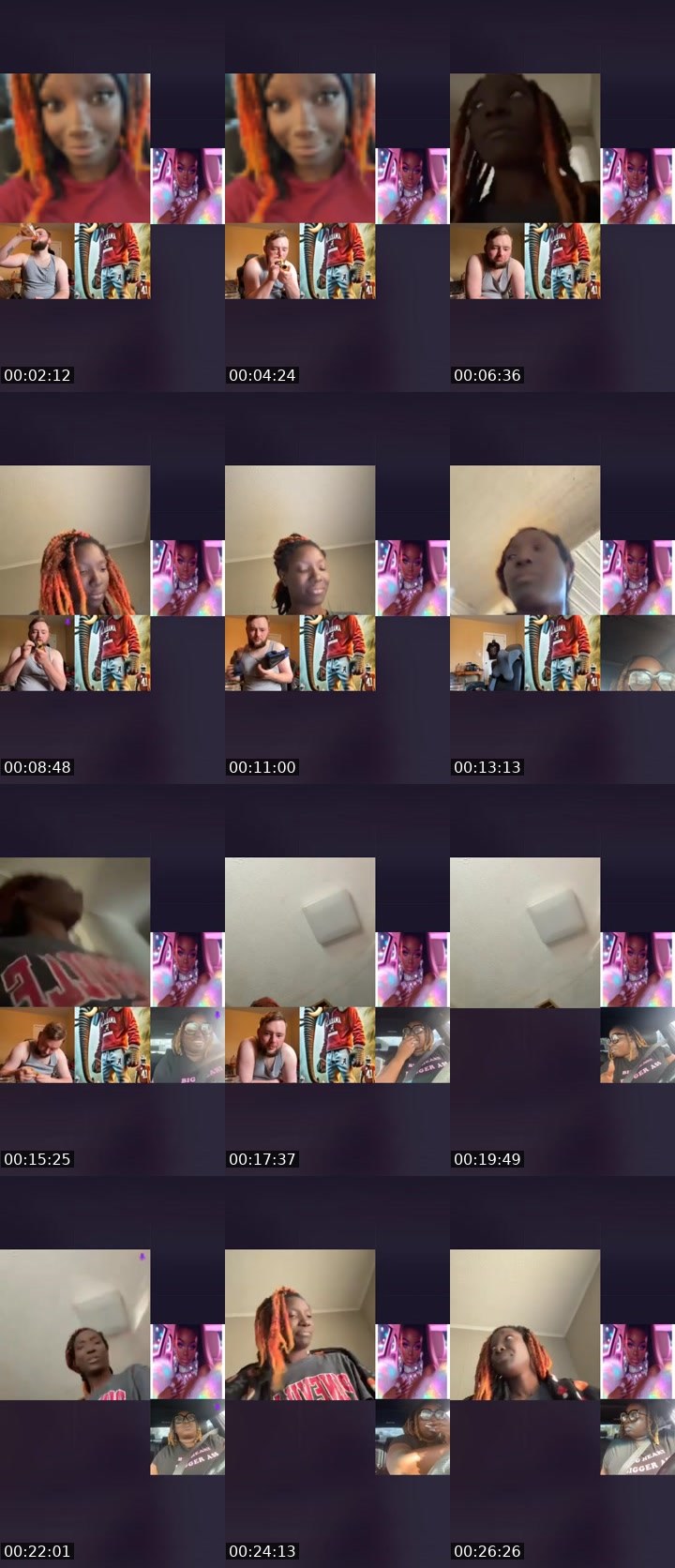Contact-sheet preview of 🍫ｂᖇσŴⓝƗ𝓔 🍫's Liveme recording