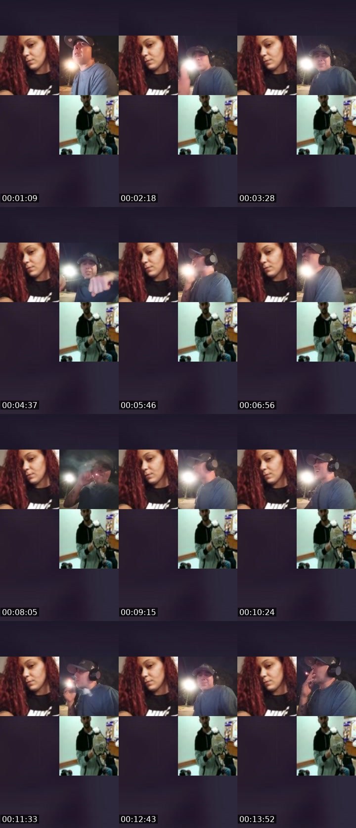 Contact-sheet preview of 💜ivy illusion ?'s Liveme recording