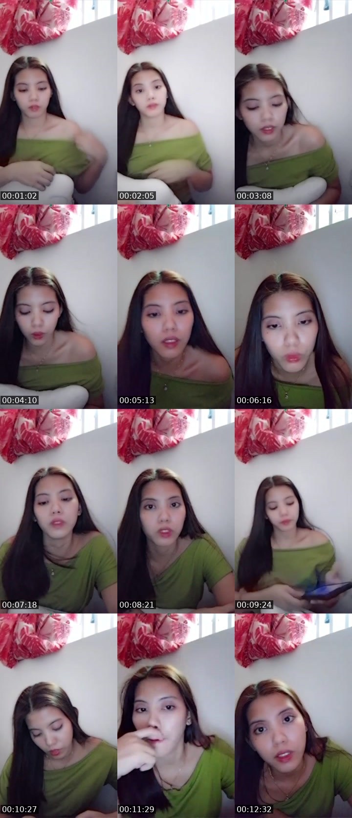 Contact-sheet preview of ☝️❤️SaySay's Liveme recording
