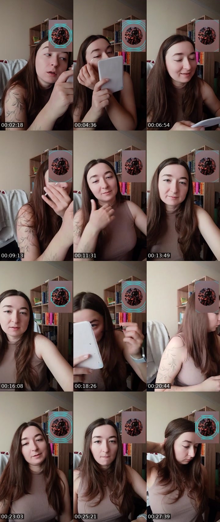 Contact-sheet preview of ꋊҽʂʂα 🧡's Liveme recording