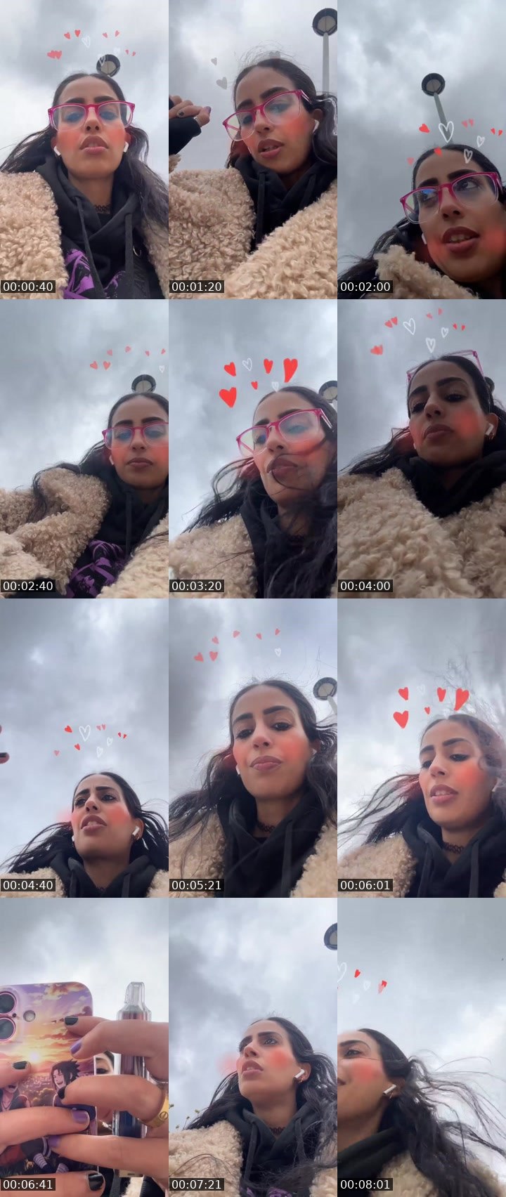 Contact-sheet preview of 𝐌𝐘𝐒𝐓𝐄𝐑𝐘 🐝's Liveme recording