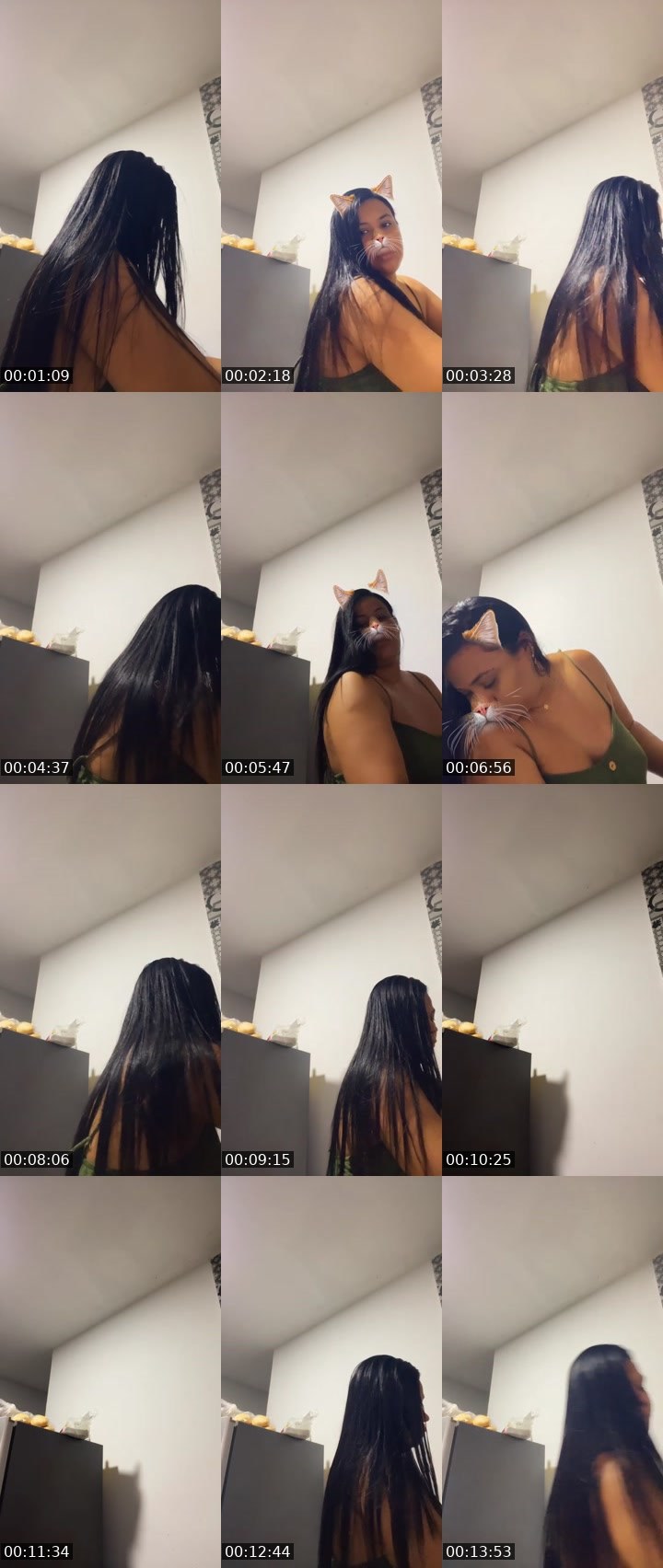 Contact-sheet preview of 🧸Bɾσɯɳιҽ🪐💜's Liveme recording
