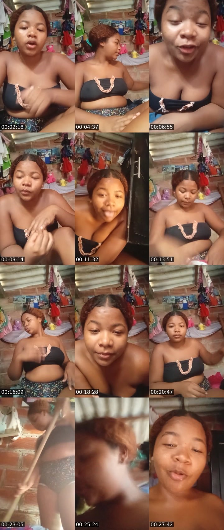 Contact-sheet preview of lucy👑's Liveme recording