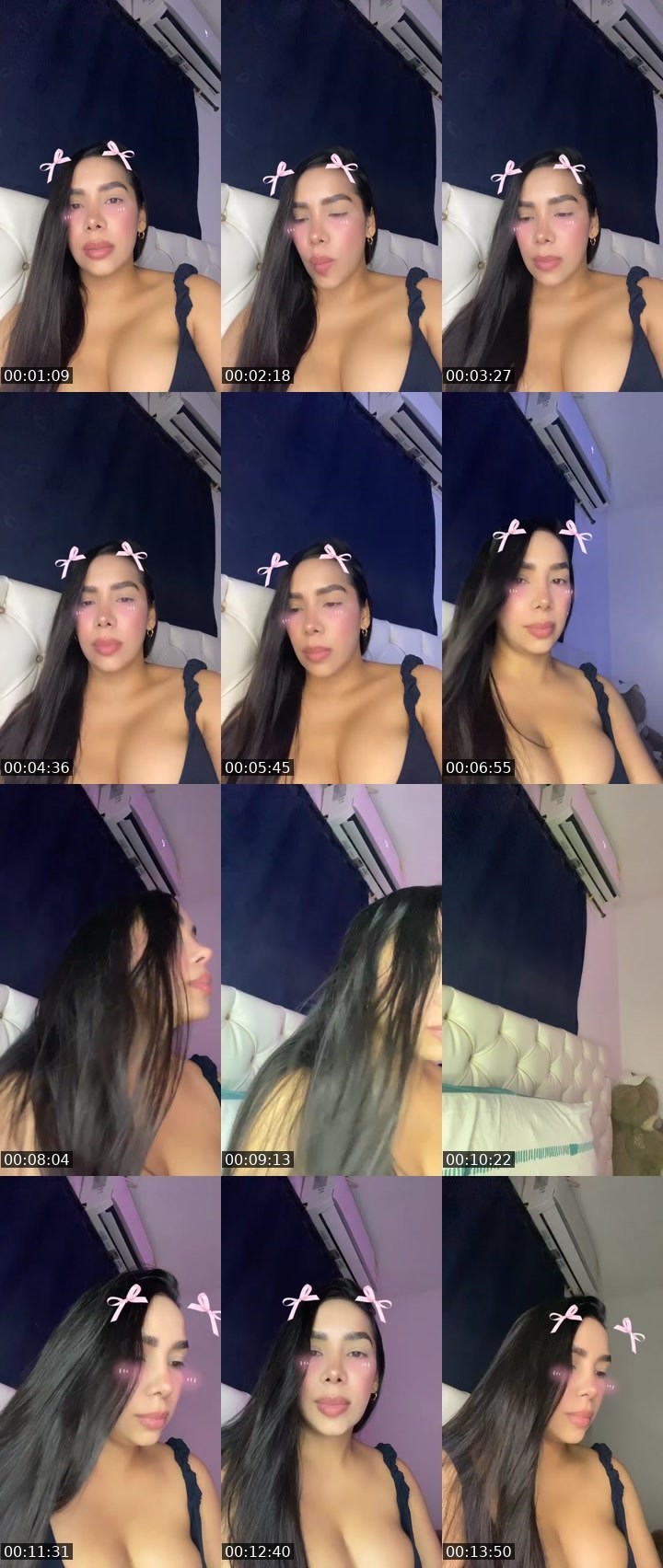 Contact-sheet preview of 👿𝒦 𝒜 𝑅 𝐼🌸's Liveme recording