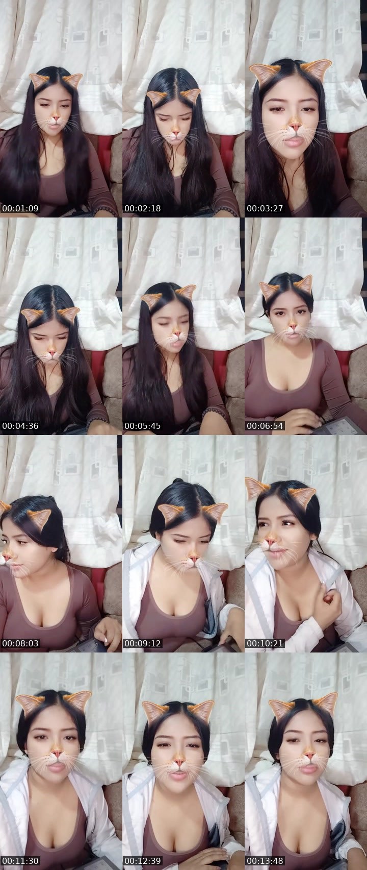 Contact-sheet preview of 🫧Cassy's Liveme recording