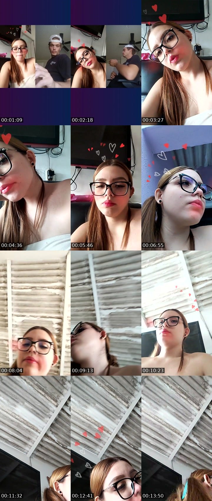 Contact-sheet preview of 🌐Vale13🕷️'s Liveme recording