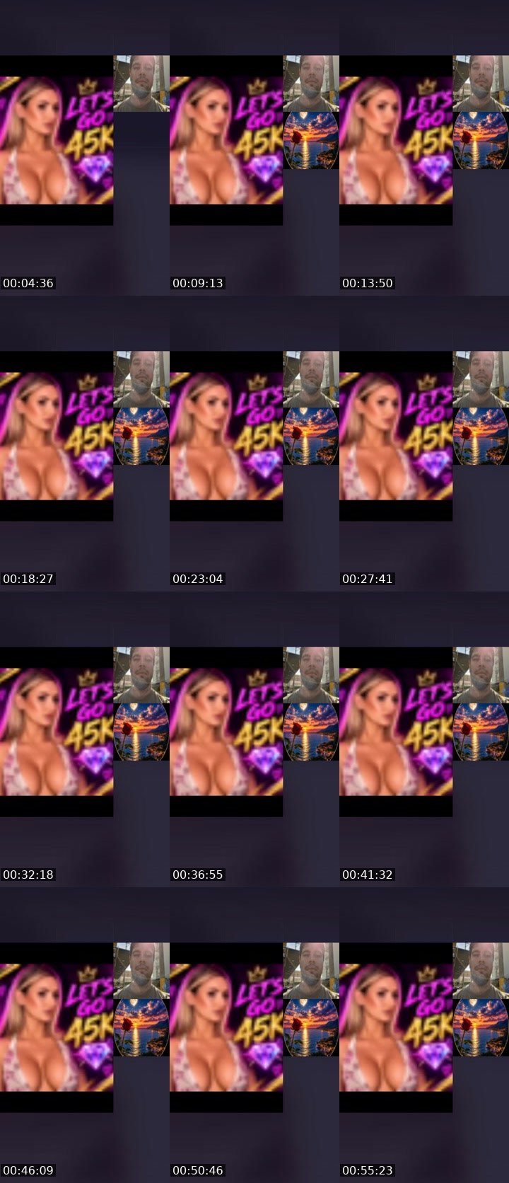 Contact-sheet preview of biamiau's Liveme recording