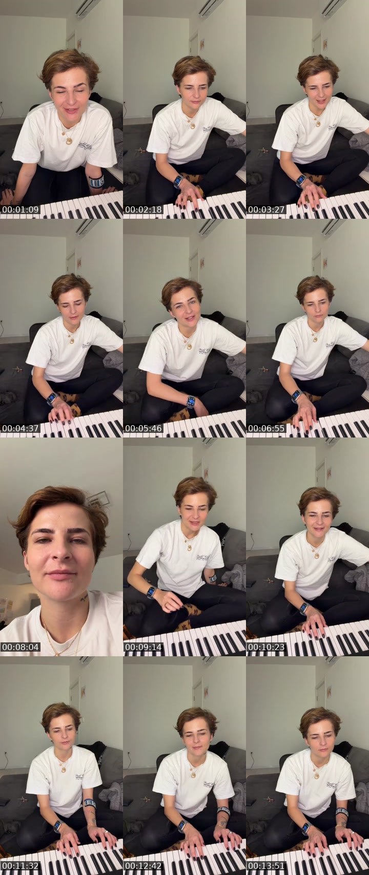 Contact-sheet preview of ❤️Buba❤️'s Liveme recording