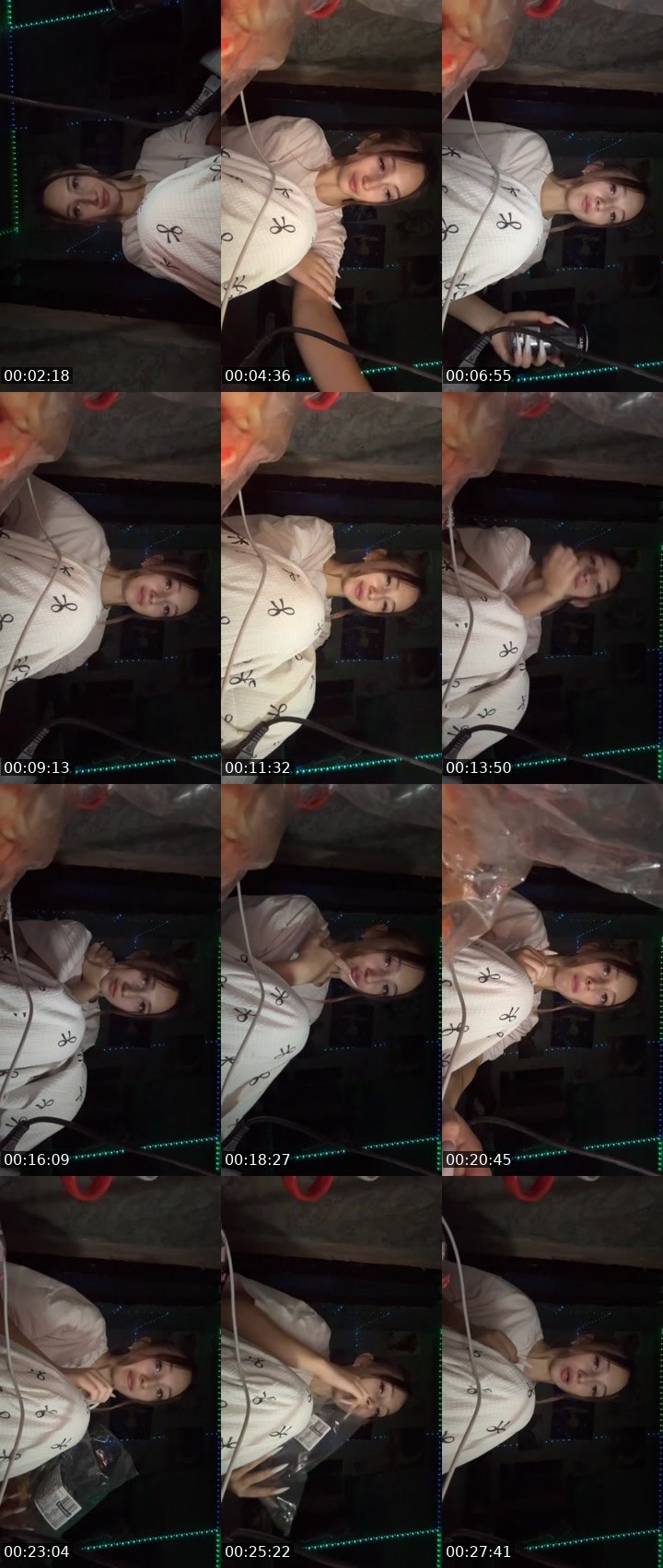 Contact-sheet preview of Conera_baby🐾's Liveme recording