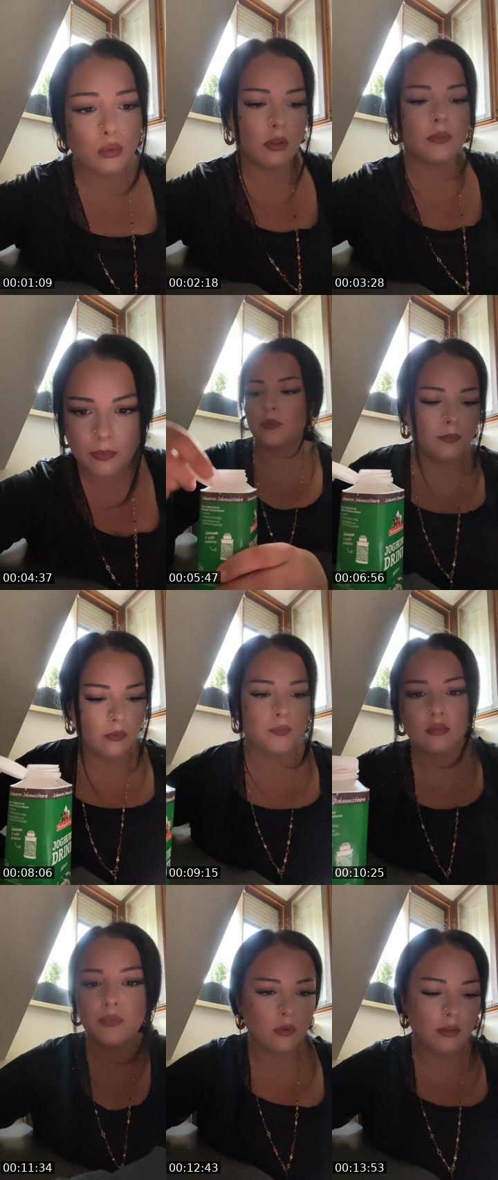 Contact-sheet preview of TheholyyMother's Liveme recording