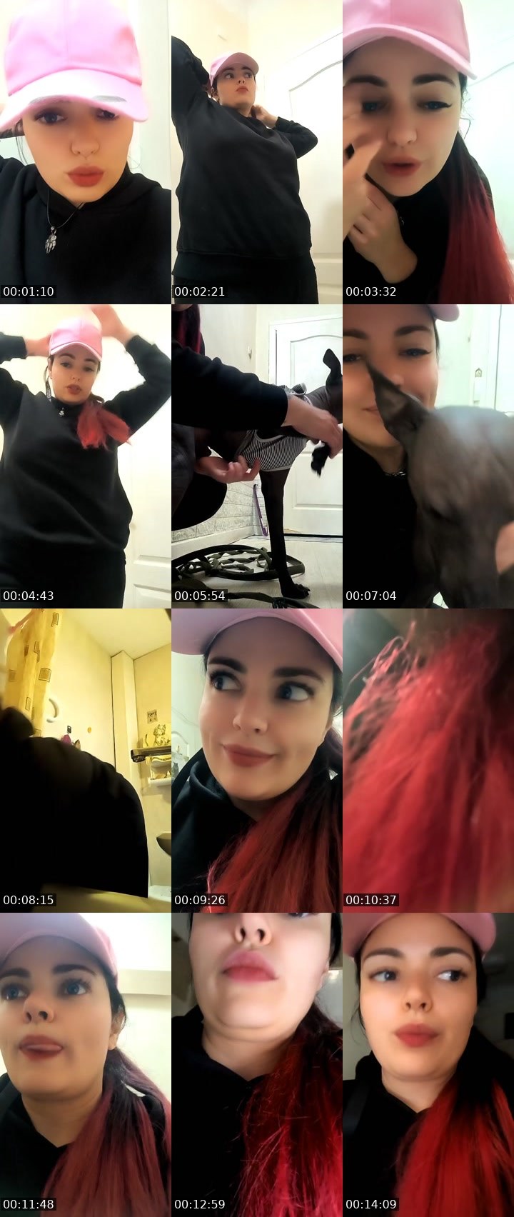 Contact-sheet preview of Yana Mikki🩷🪽's Liveme recording