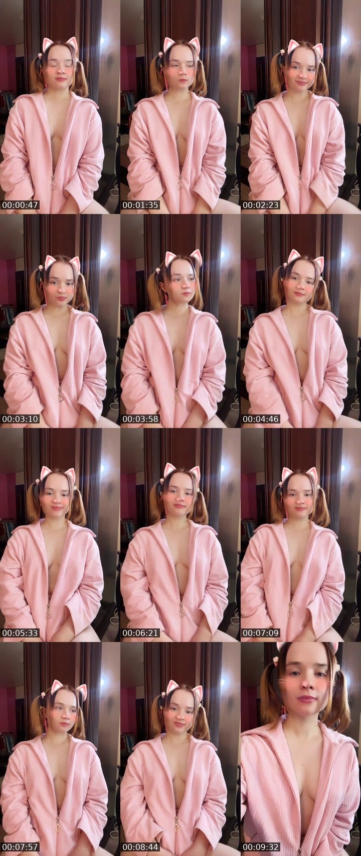 Contact-sheet preview of Tanya Oink-Oink's Liveme recording