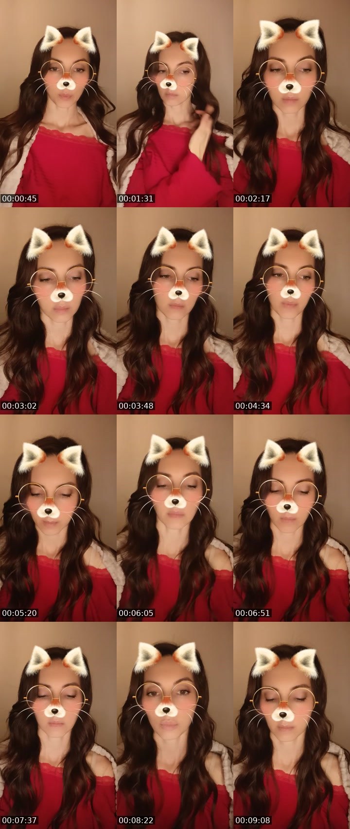 Contact-sheet preview of 💯Oly's Liveme recording