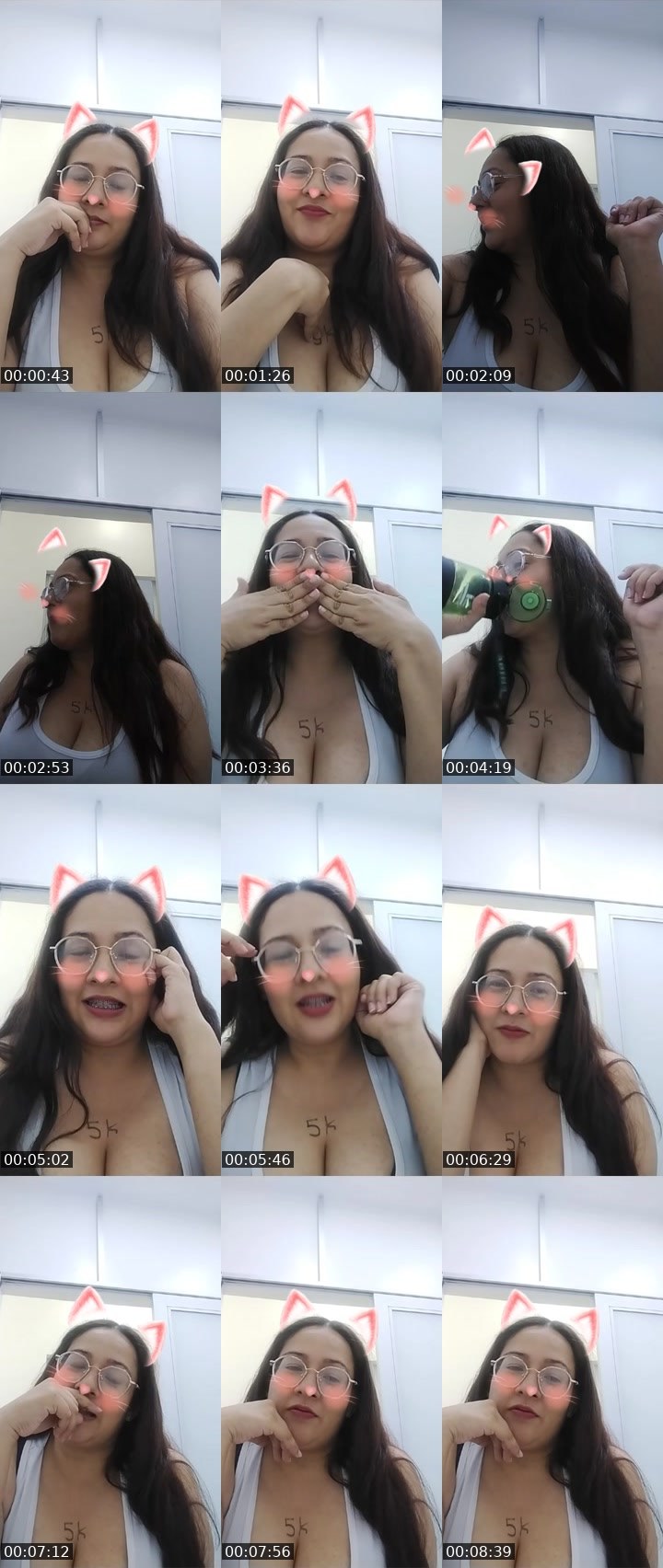 Contact-sheet preview of 🌐🍺suley🔥's Liveme recording