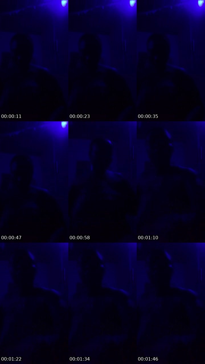 Contact-sheet preview of Naughty😜BigButt's Liveme recording