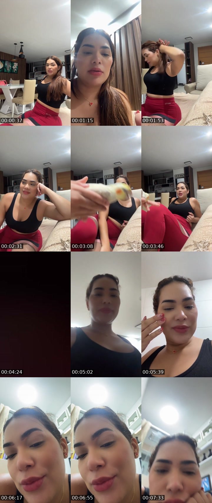 Contact-sheet preview of 🍭Mel🍭 20K's Liveme recording
