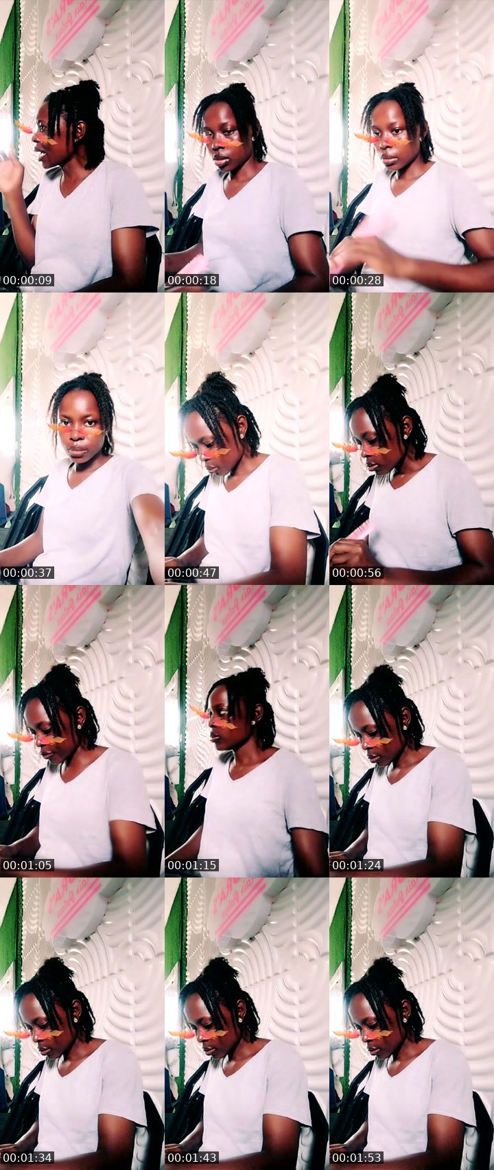 Contact-sheet preview of 💜💈Soma Luv💈's Liveme recording