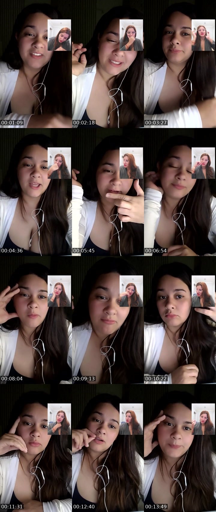 Contact-sheet preview of Luana 💋's Liveme recording