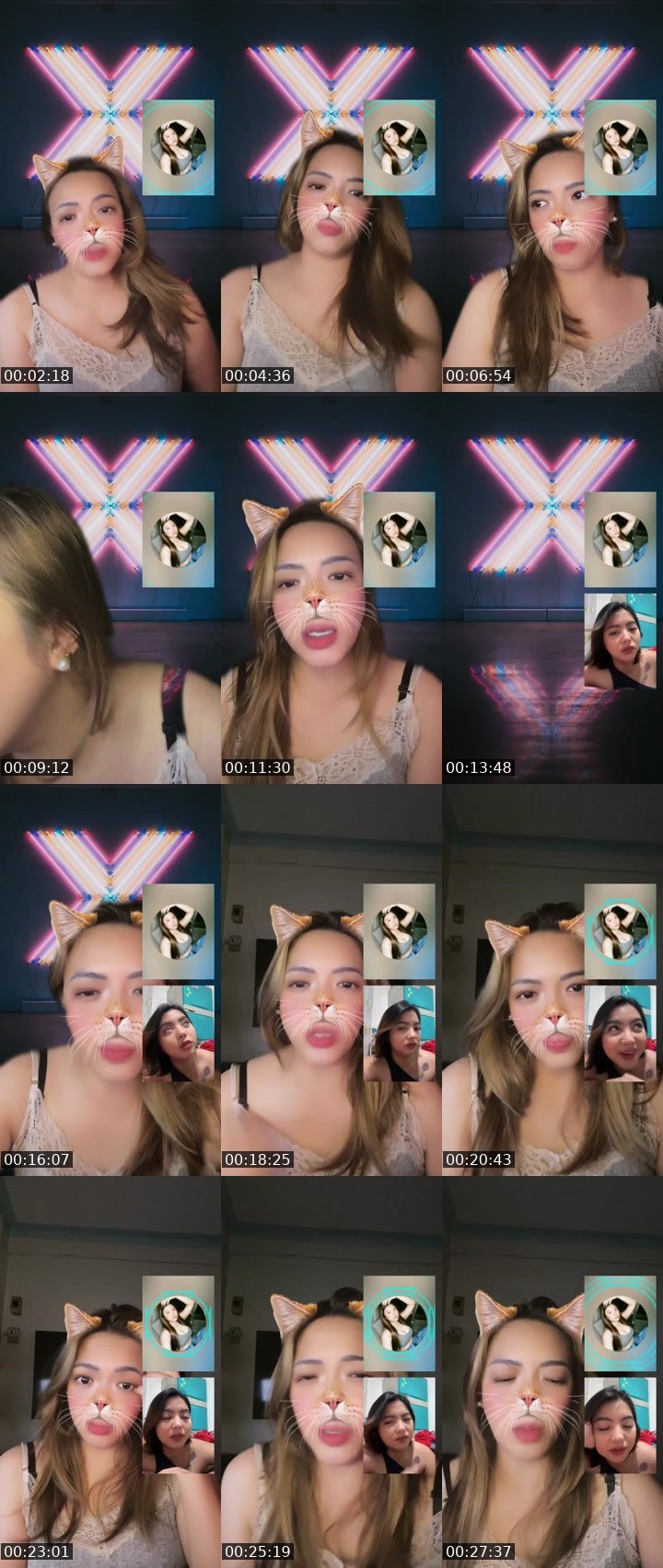 Contact-sheet preview of 🌶️👸🏻Slurphy🫧's Liveme recording