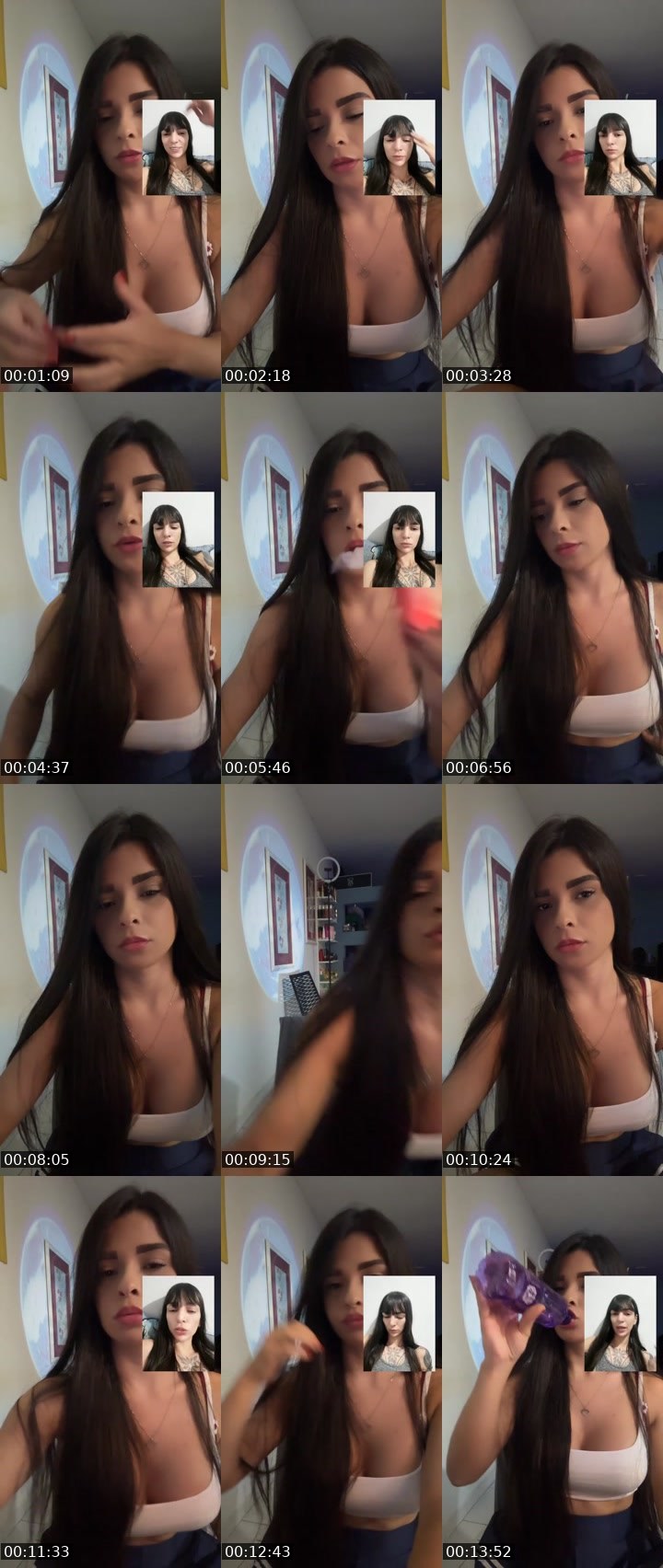 Contact-sheet preview of 🌙✨Itsevellyn✨🌙's Liveme recording