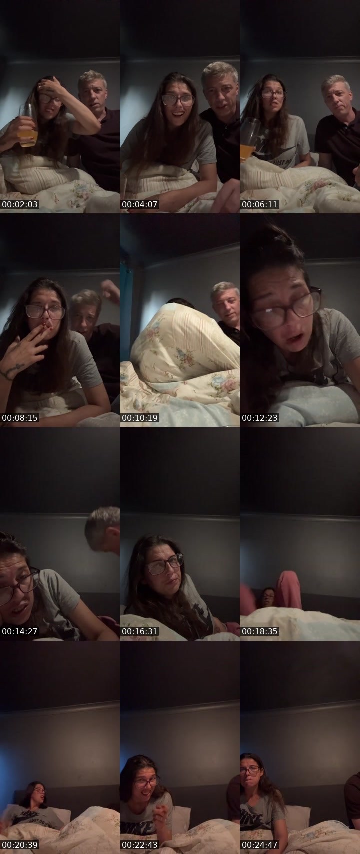 Contact-sheet preview of Queen buzzing bee's Liveme recording