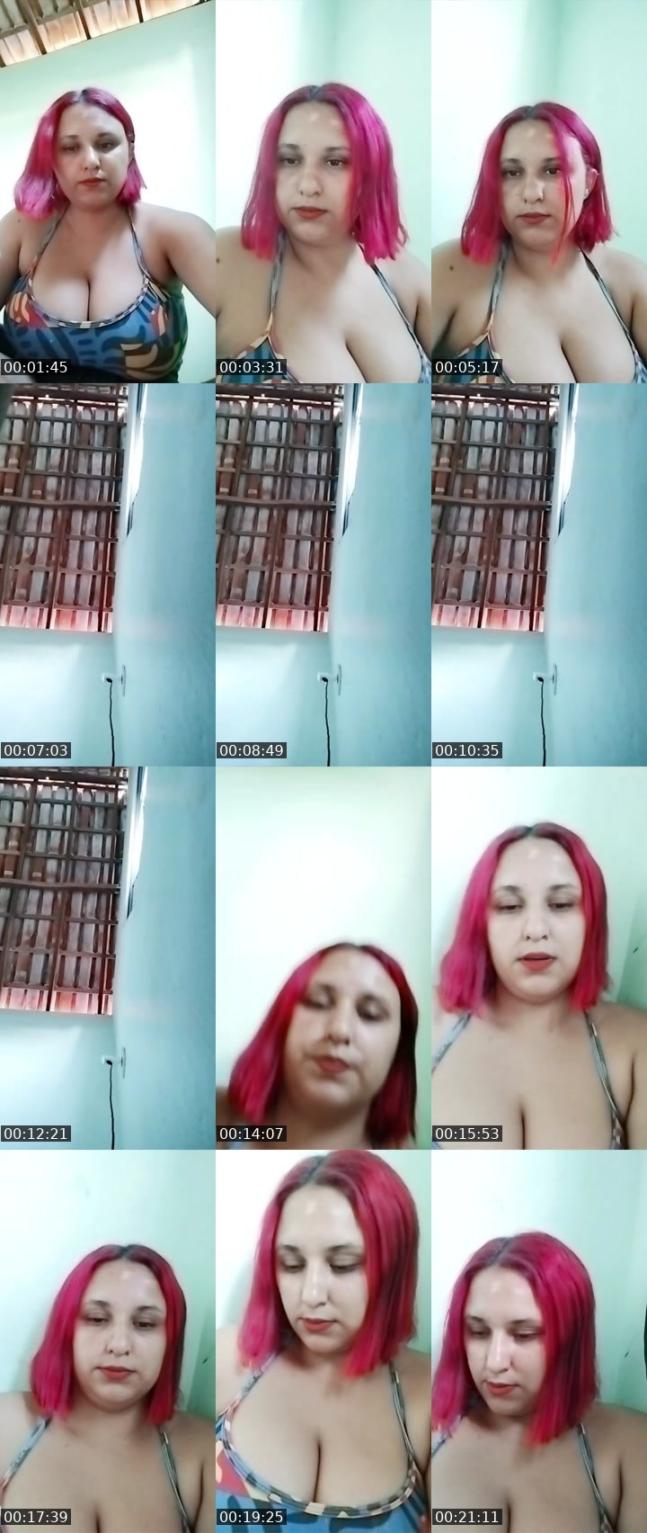 Contact-sheet preview of morena02's Liveme recording