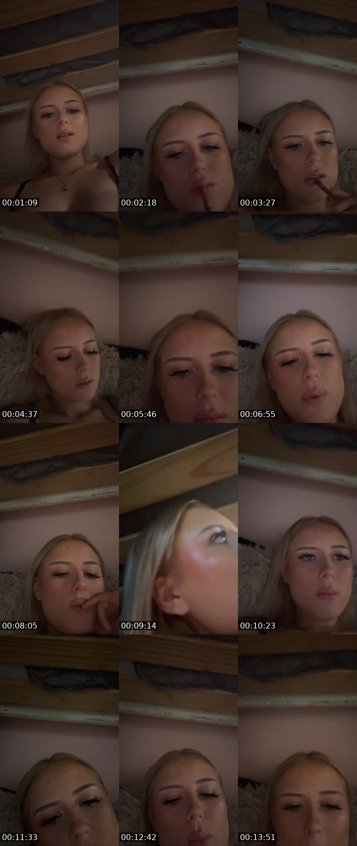 Contact-sheet preview of tanisha.mx8's Liveme recording