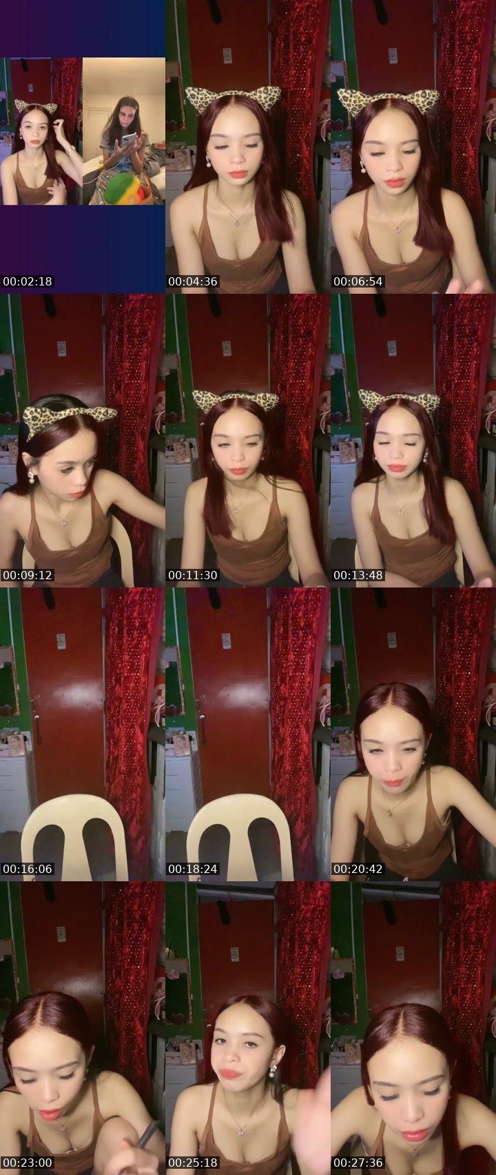 Contact-sheet preview of ♛ ₚₕ Nella ✨'s Liveme recording