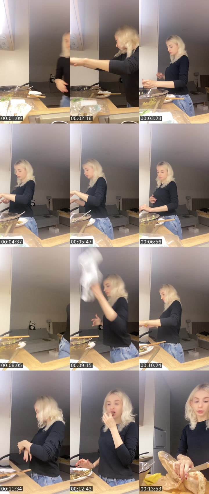 Contact-sheet preview of 💟Kitty🩷💜's Liveme recording