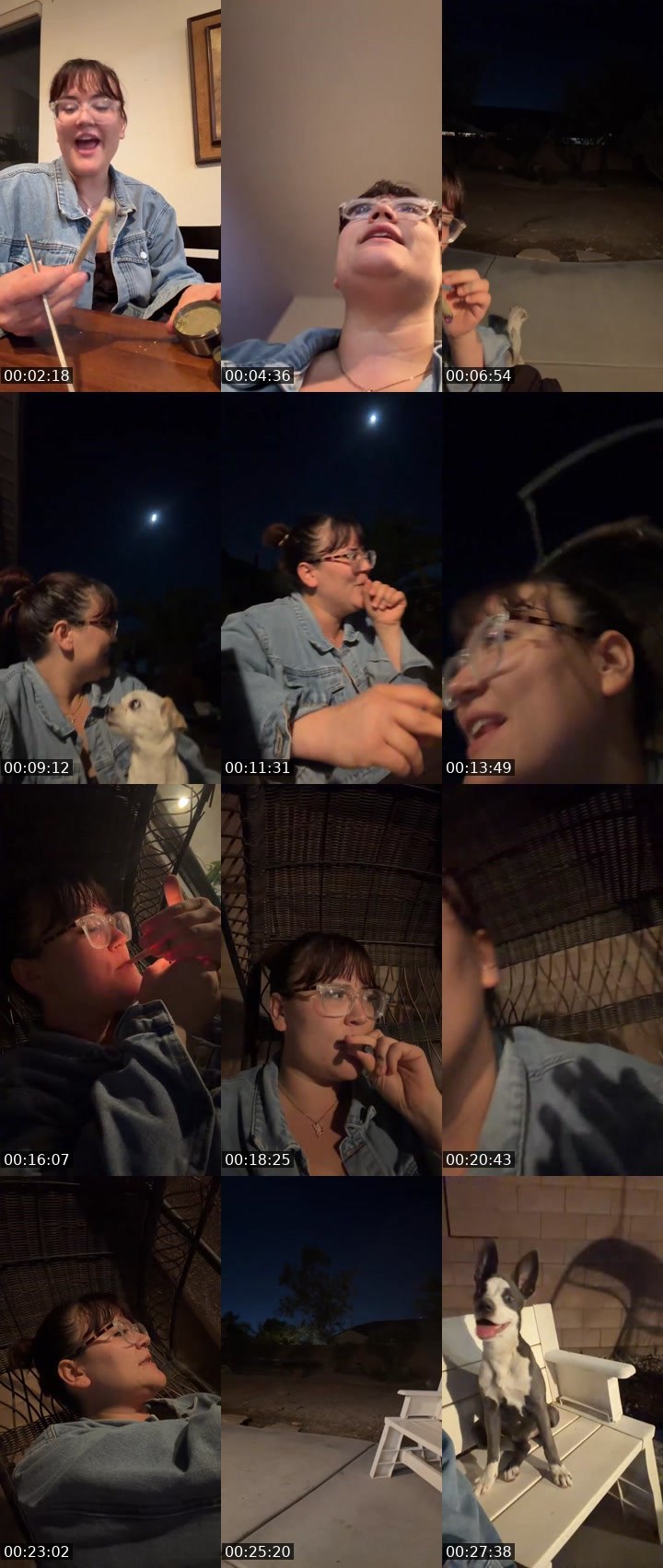 Contact-sheet preview of realjamiexo's Liveme recording