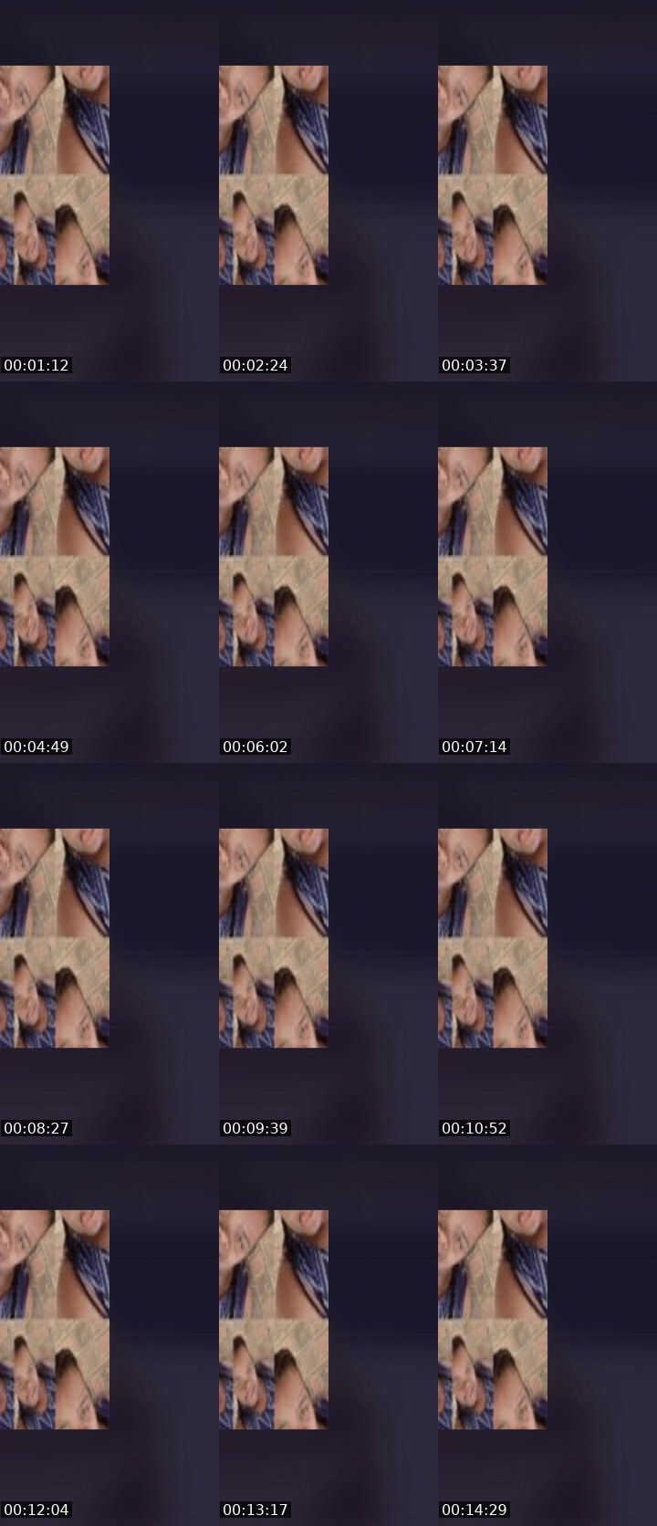 Contact-sheet preview of 🎒⃤ BBW's Liveme recording