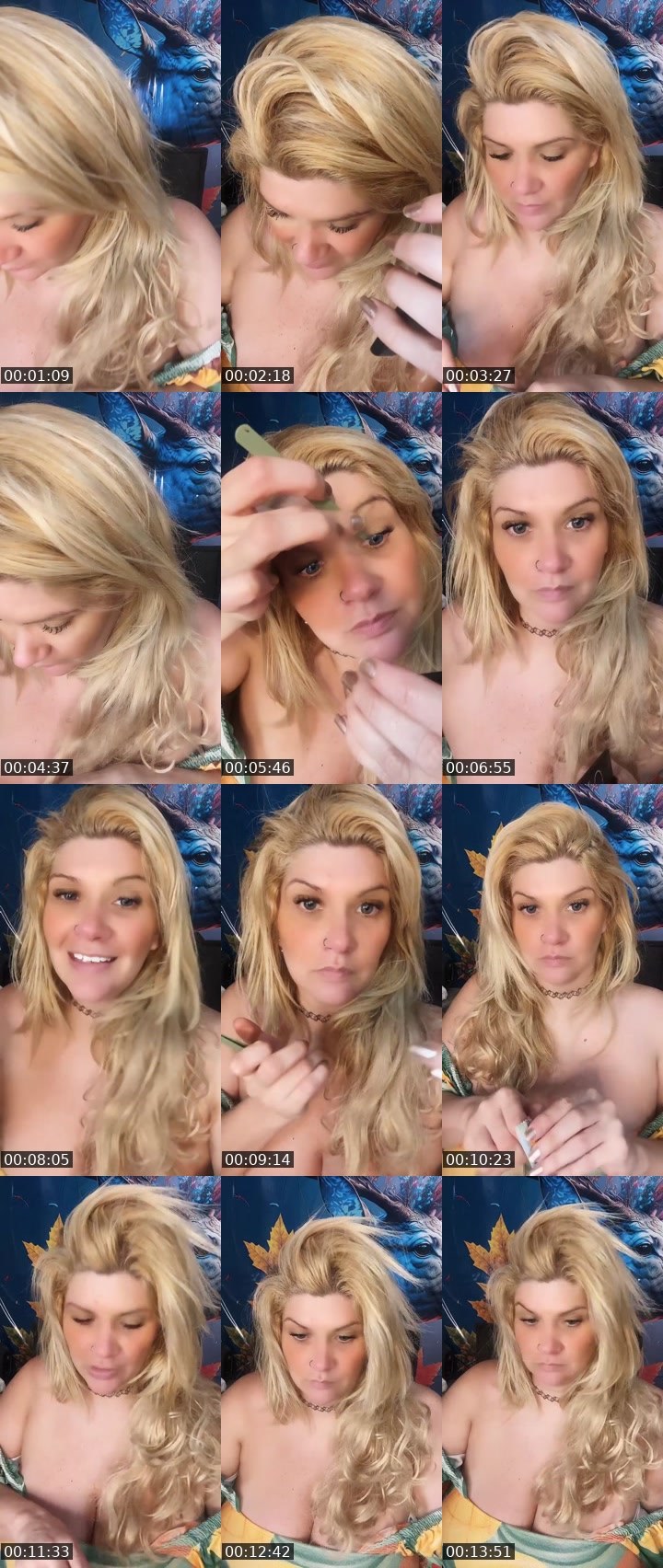 Contact-sheet preview of 🔥⃤Nadia♾️'s Liveme recording