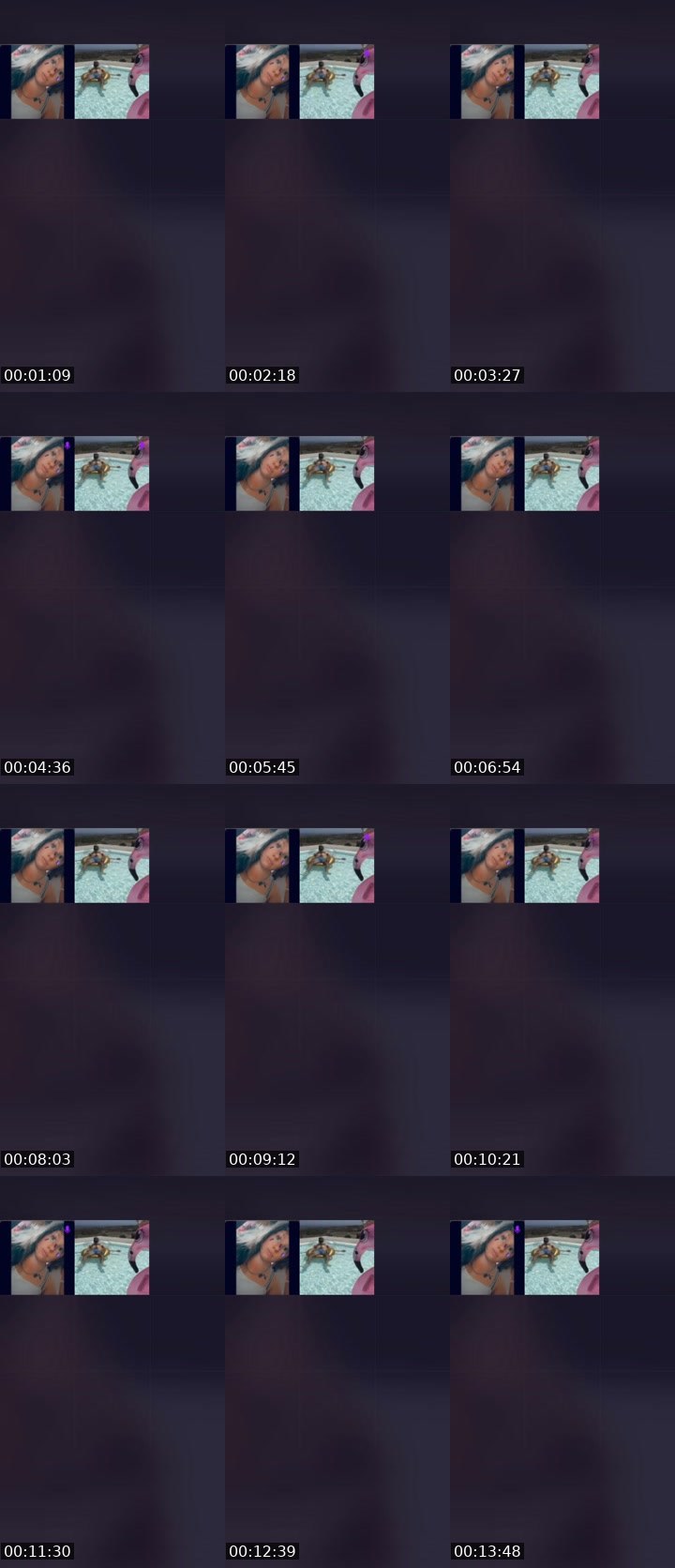 Contact-sheet preview of 🤫𖥠 ℬ𝒾𝒶𖥠101🦊's Liveme recording