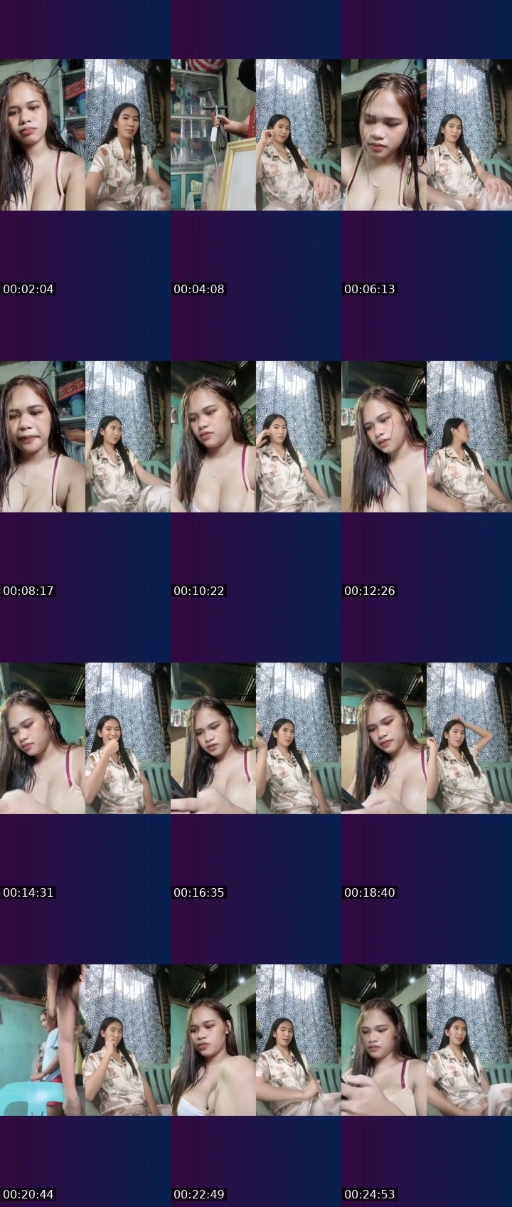 Contact-sheet preview of 👸🏻Jazyra🦸's Liveme recording