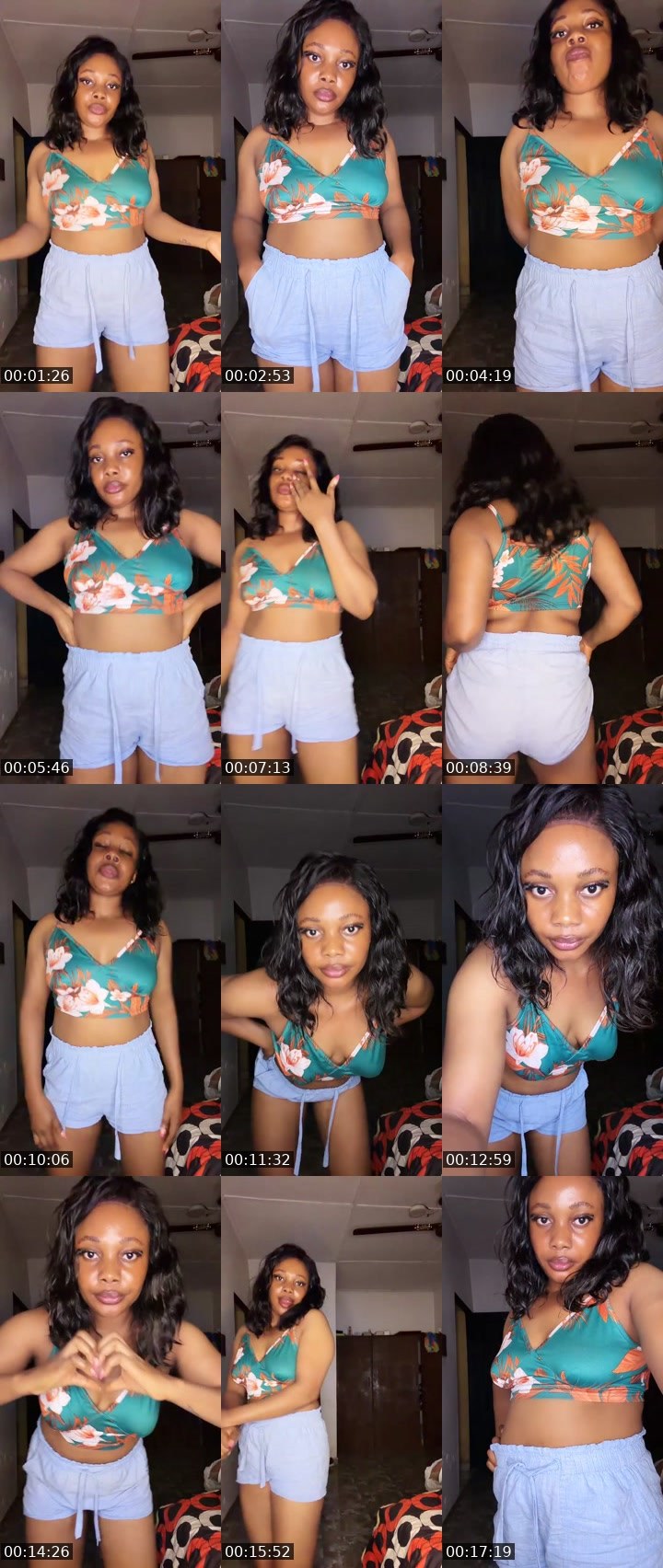 Contact-sheet preview of Patra🔱's Liveme recording