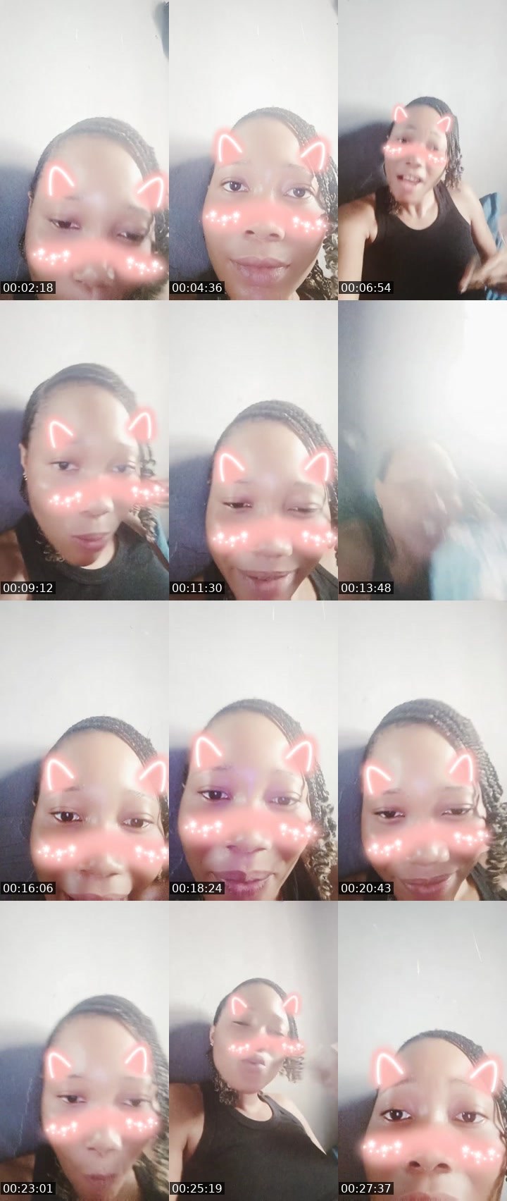 Contact-sheet preview of mami❤️👅's Liveme recording