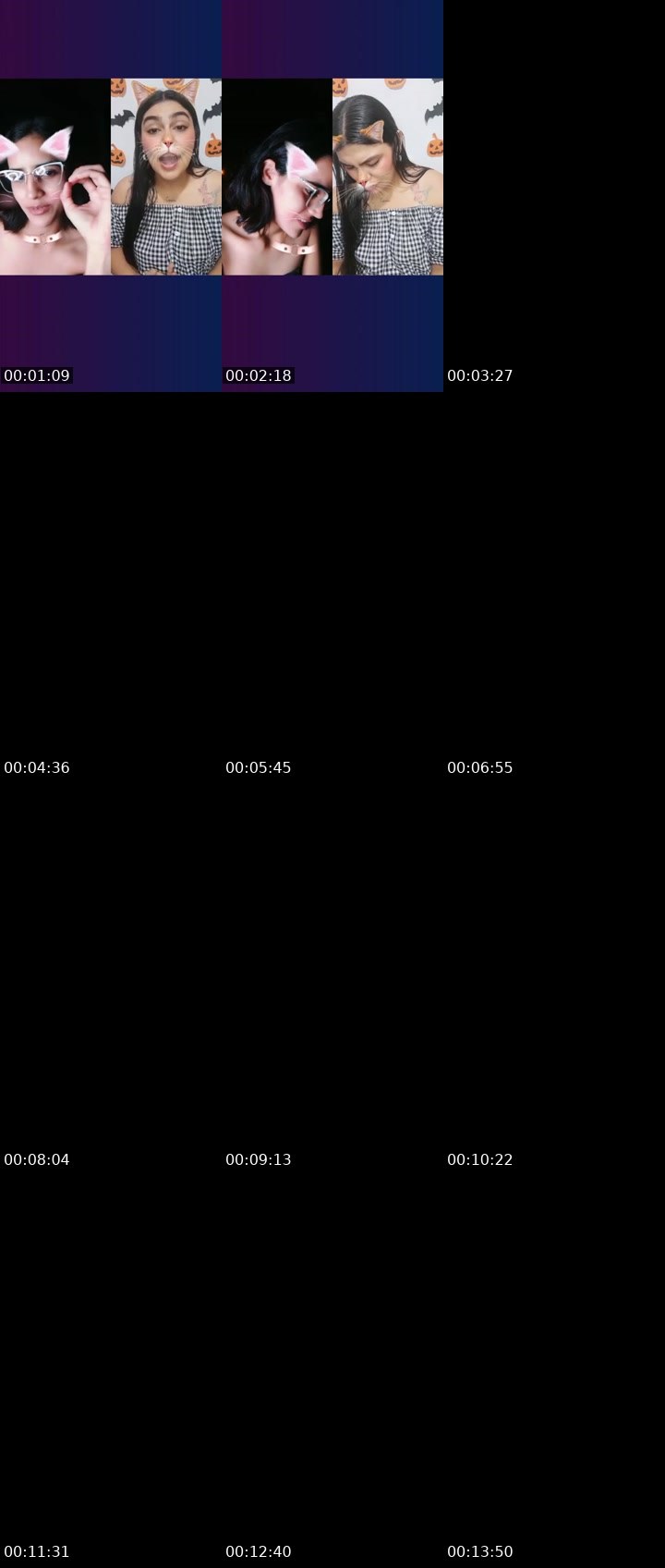 Contact-sheet preview of 🫧🌪️Ashley.P 🔥's Liveme recording