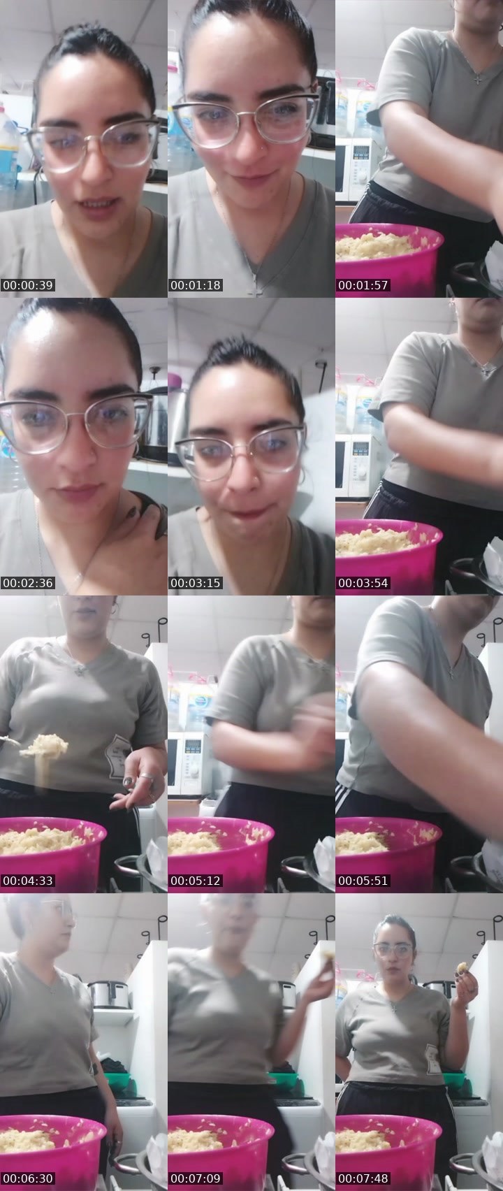 Contact-sheet preview of SophieLove🧿's Liveme recording