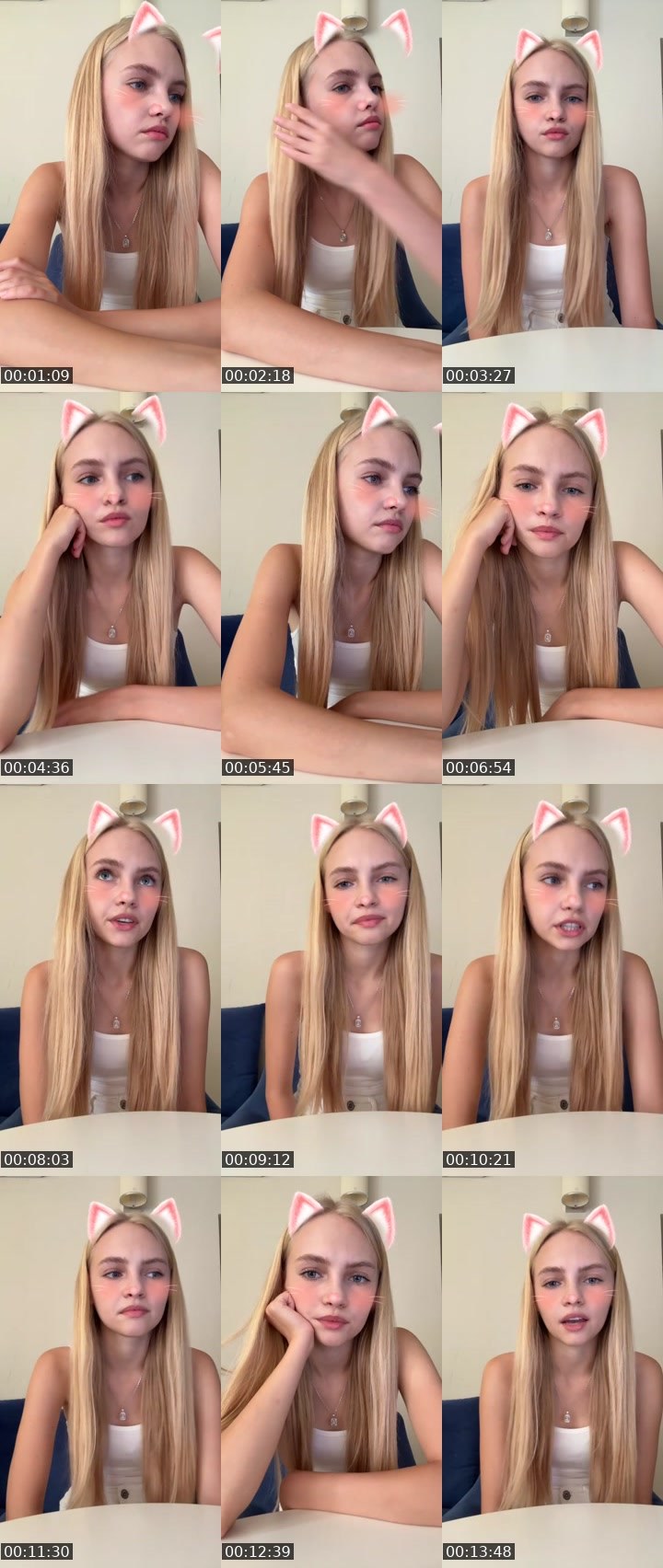 Contact-sheet preview of zhmenka's Liveme recording