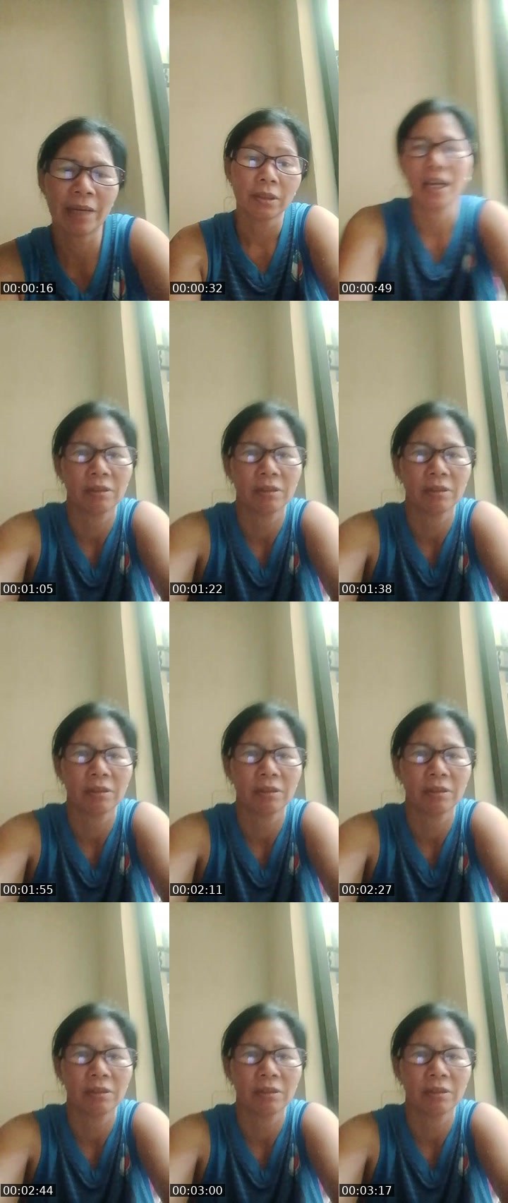 Contact-sheet preview of Soledad Linda's Liveme recording
