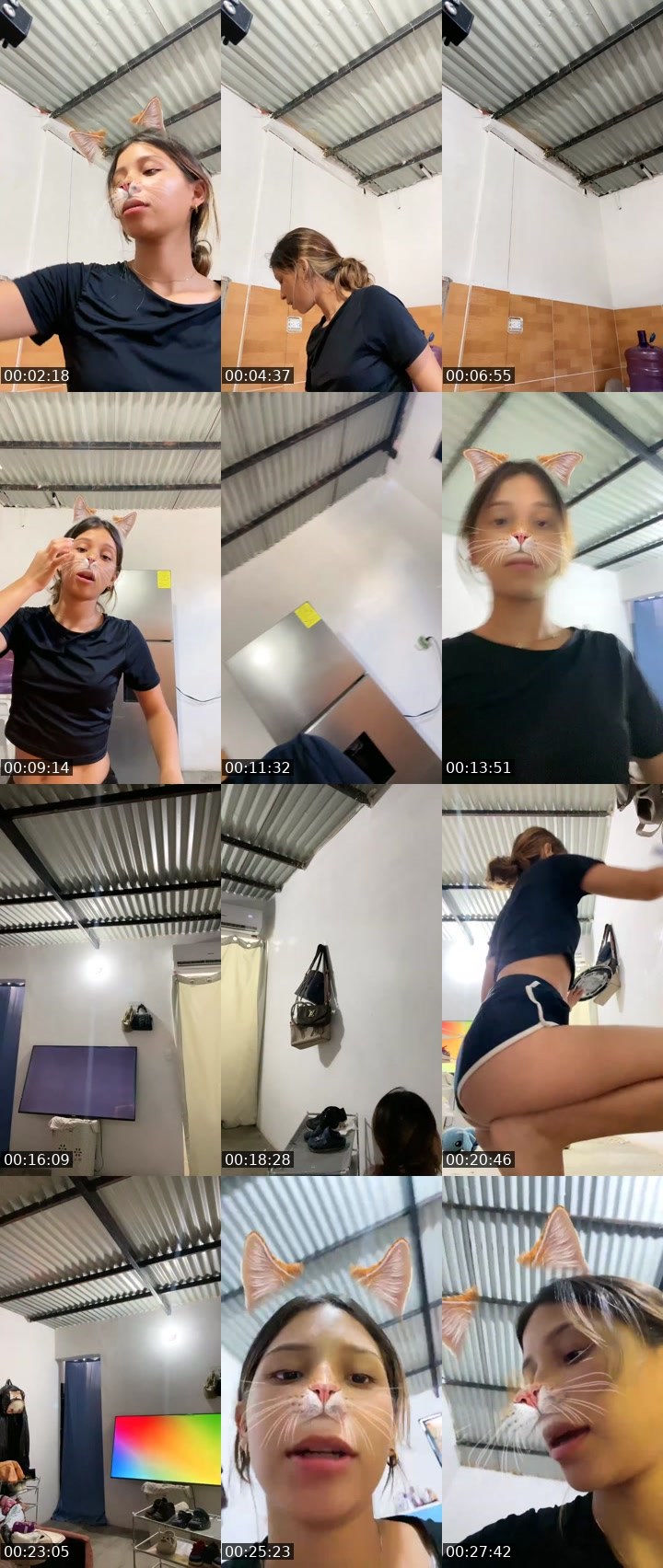Contact-sheet preview of 👑⃤wily🧸's Liveme recording