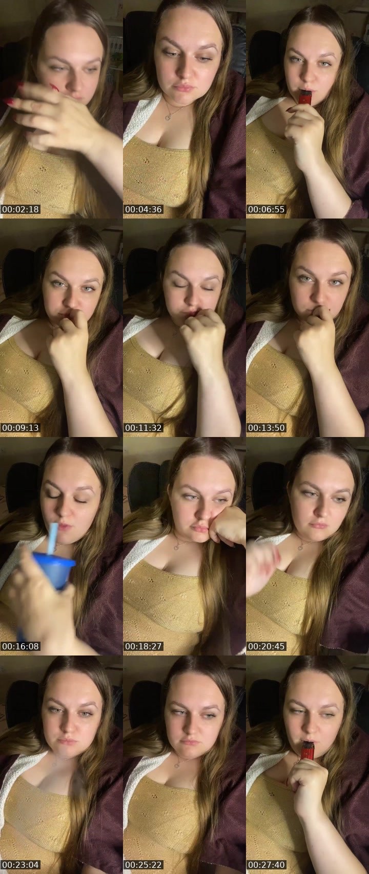 Contact-sheet preview of ✨ᒪᗩᑎᗩᒪIGᕼT✨'s Liveme recording