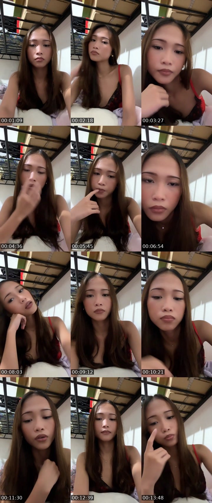 Contact-sheet preview of 𖤍 👸🏻Daisy🦄's Liveme recording