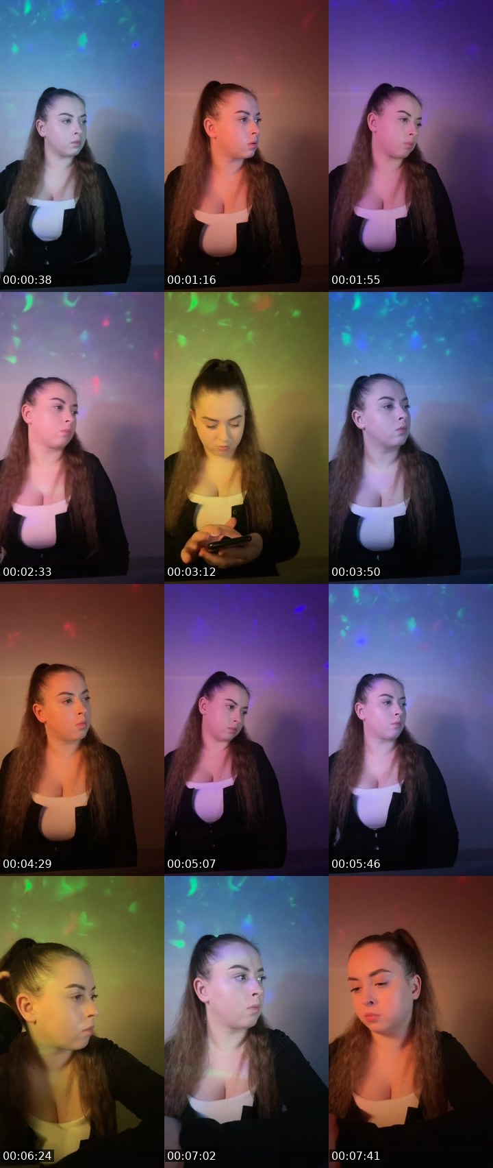 Contact-sheet preview of dearymelisaa's Liveme recording