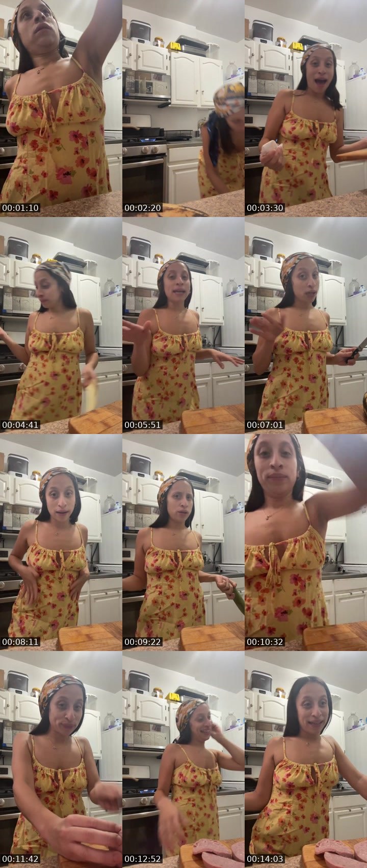 Contact-sheet preview of JulieboO30's Liveme recording