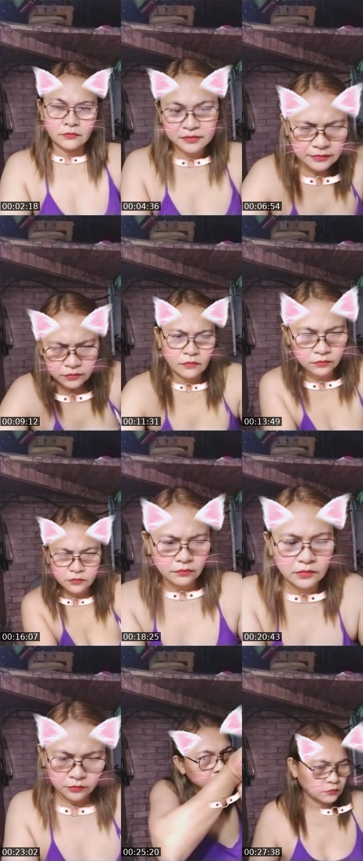 Contact-sheet preview of ℹ️ㄥ卂ⅅㄚ乃ΘȘȘ's Liveme recording