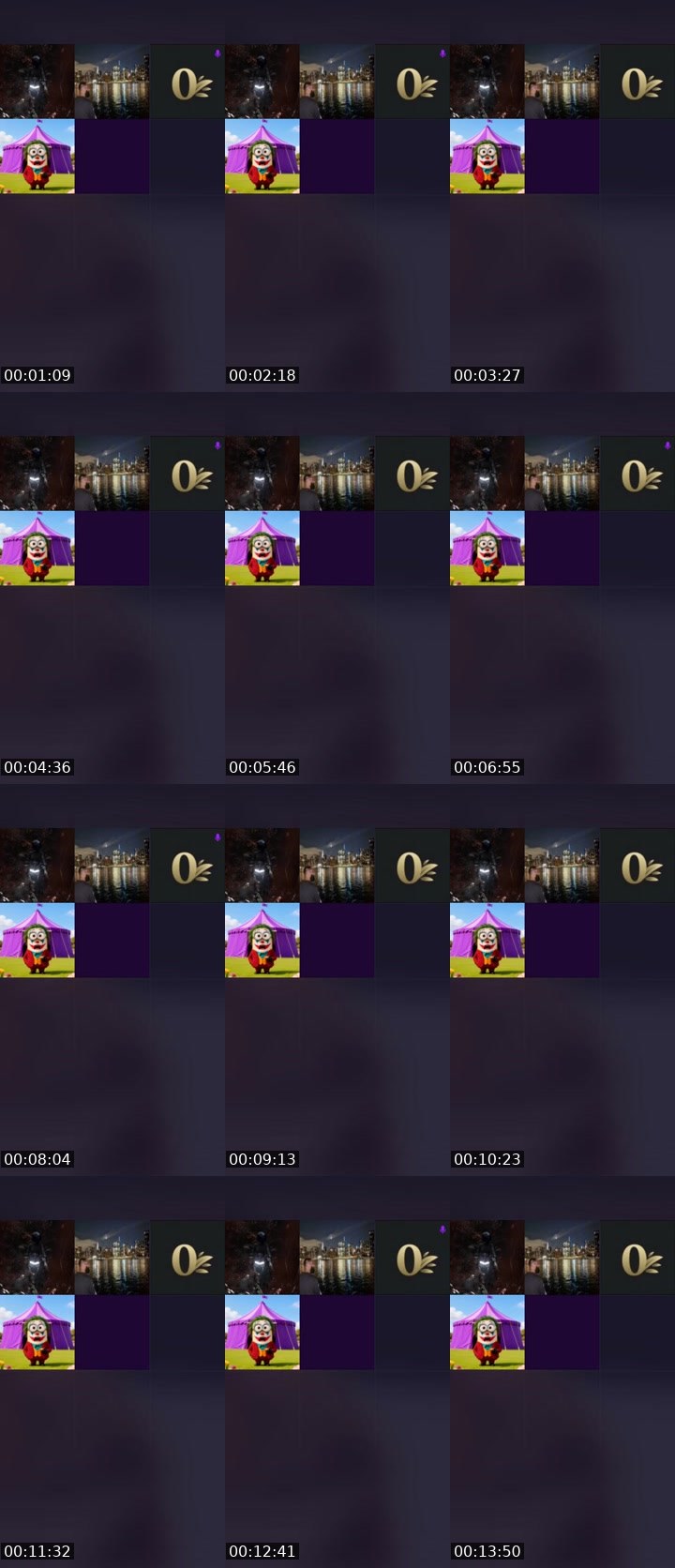 Contact-sheet preview of 💫 Ola 💫's Liveme recording