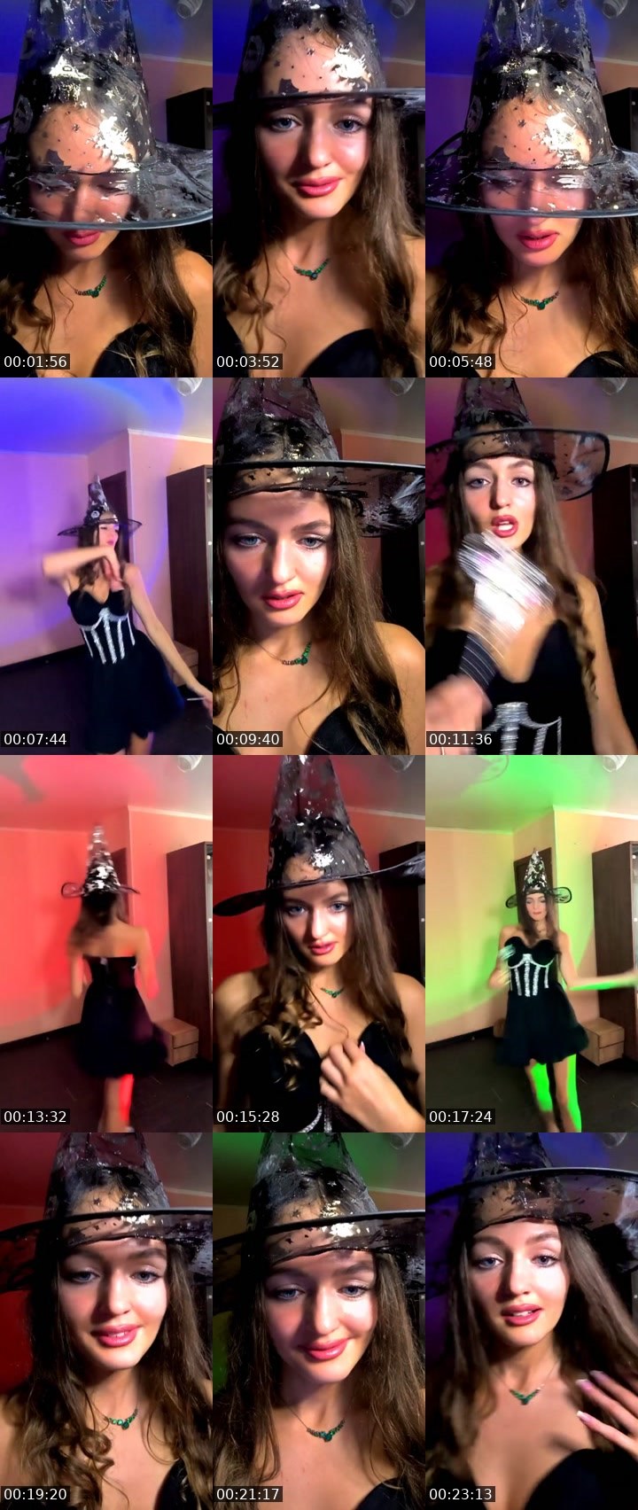 Contact-sheet preview of Pola🌷's Liveme recording