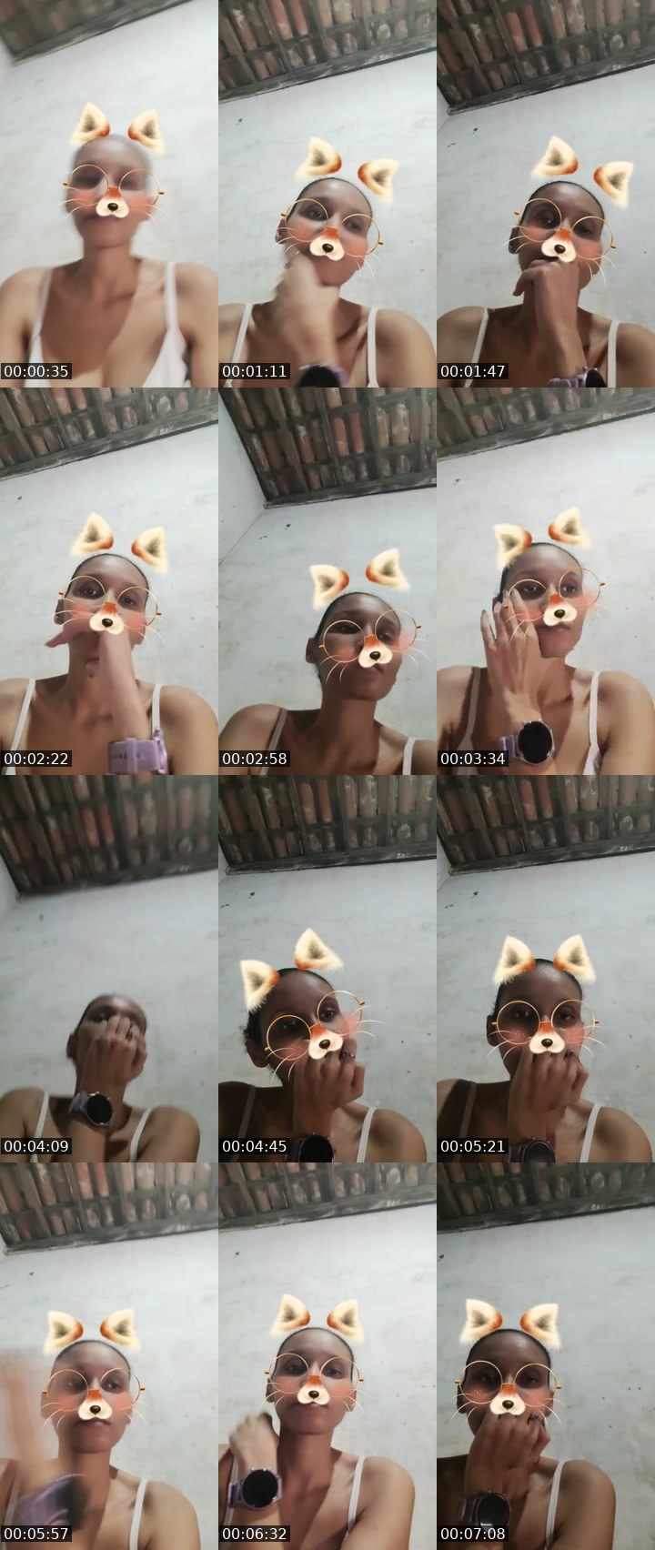 Contact-sheet preview of 𝑺𝒊𝒓𝒊🌶's Liveme recording